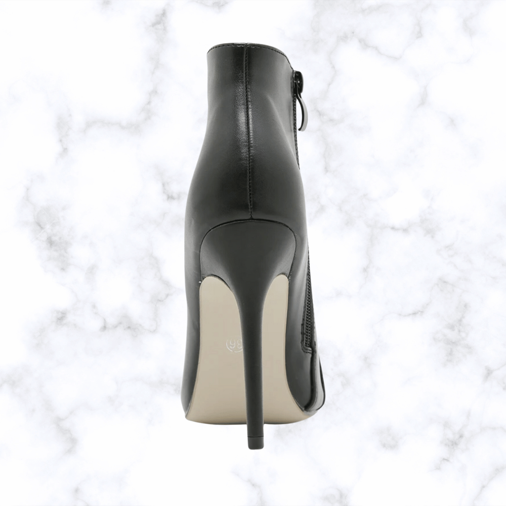 Handmade Pointed Toe Ankle Boots for Women – Elegant Wedding & Party Shoes, Slim Fit Short Booties