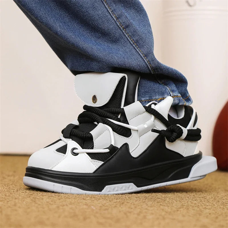 VougeVamp Women's Luxury Chunky Sneakers – Breathable Mesh Sports & Running Shoes - VougeVampUK