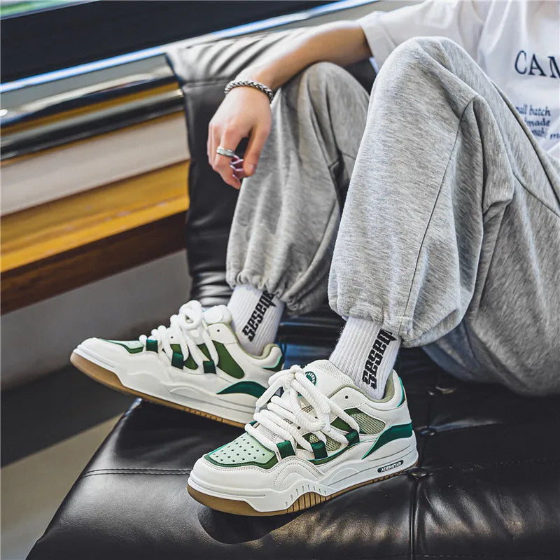 VougeVamp Unisex Durable Skate Shoes – Trendsetting Comfort with Ankle & Toe Protection - VougeVampUK