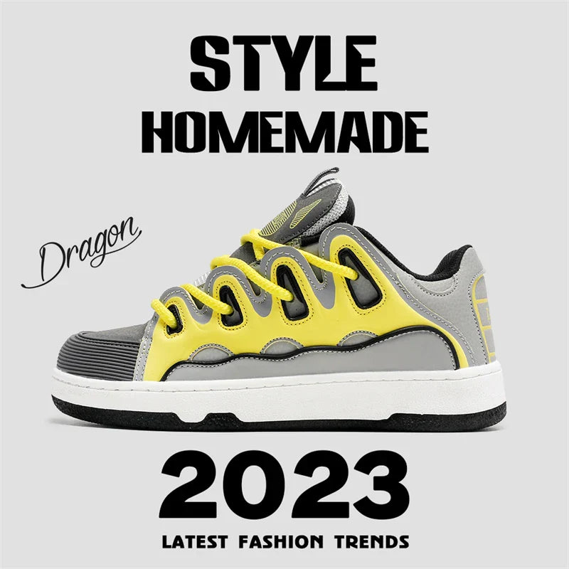 VougeVamp Women's Luxury Chunky Sneakers – Breathable Mesh Sports & Casual Running Shoes - VougeVampUK