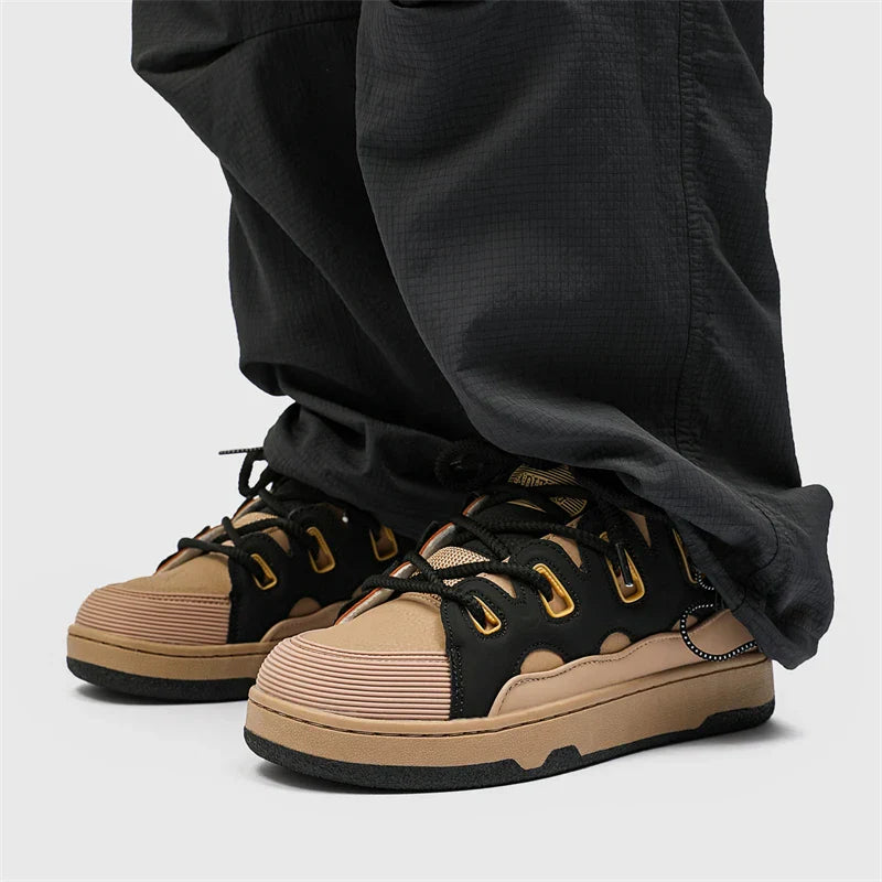 VougeVamp Women's Luxury Chunky Sneakers – Breathable Mesh Sports & Casual Running Shoes - VougeVampUK