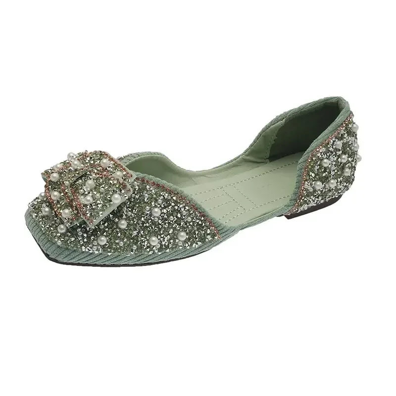 VougeVamp Women's Pointed Toe Loafers – Soft Sole Flat Shoes for Elegant & Casual Wear