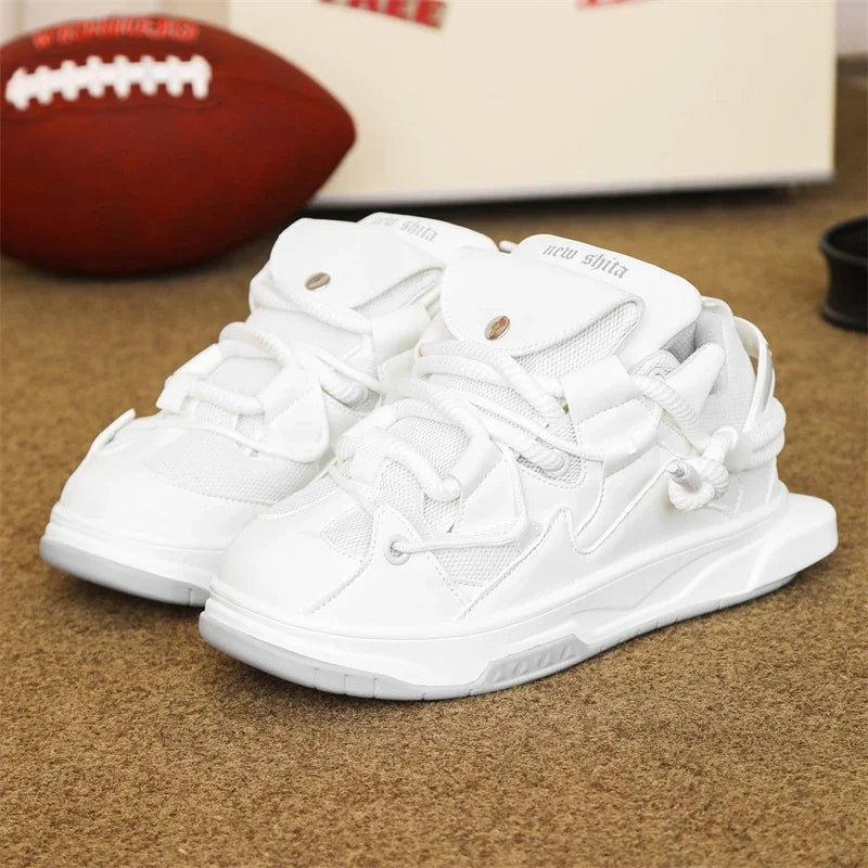 VougeVamp Women's Luxury Chunky Sneakers – Breathable Mesh Sports & Running Shoes - VougeVampUK