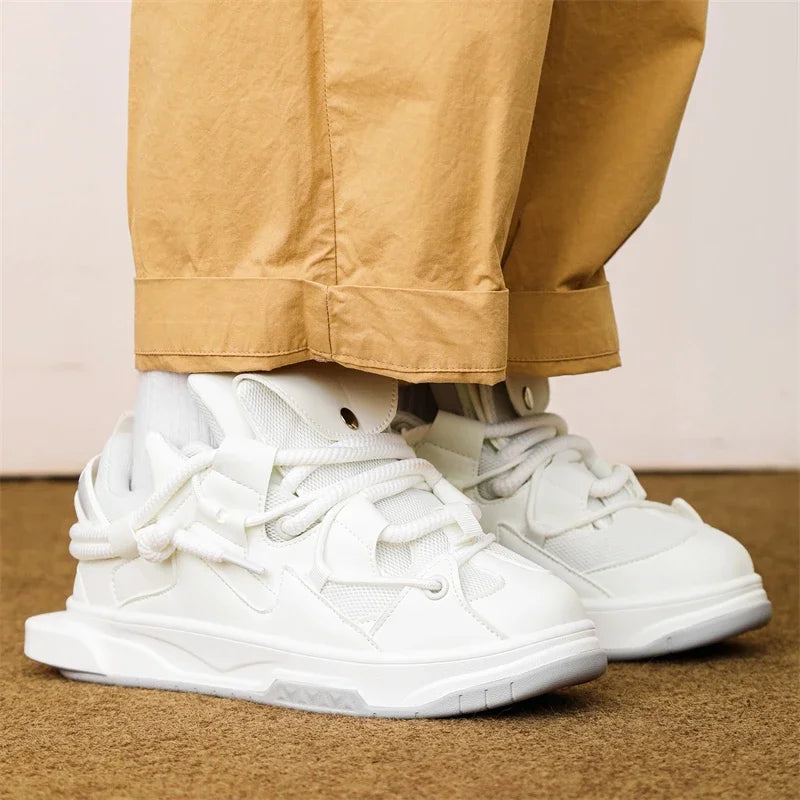 VougeVamp Women's Luxury Chunky Sneakers – Breathable Mesh Sports & Running Shoes - VougeVampUK