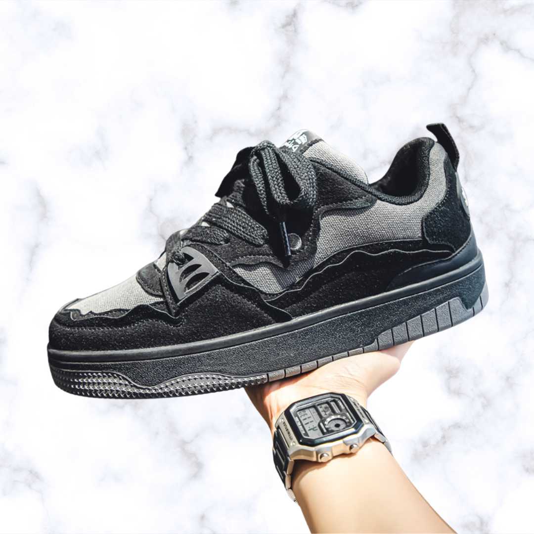 Unisex Breathable Skateboard Sneakers – Army Green Canvas Lace-Up Casual Sports Shoes, Autumn Korean Trend Fashion