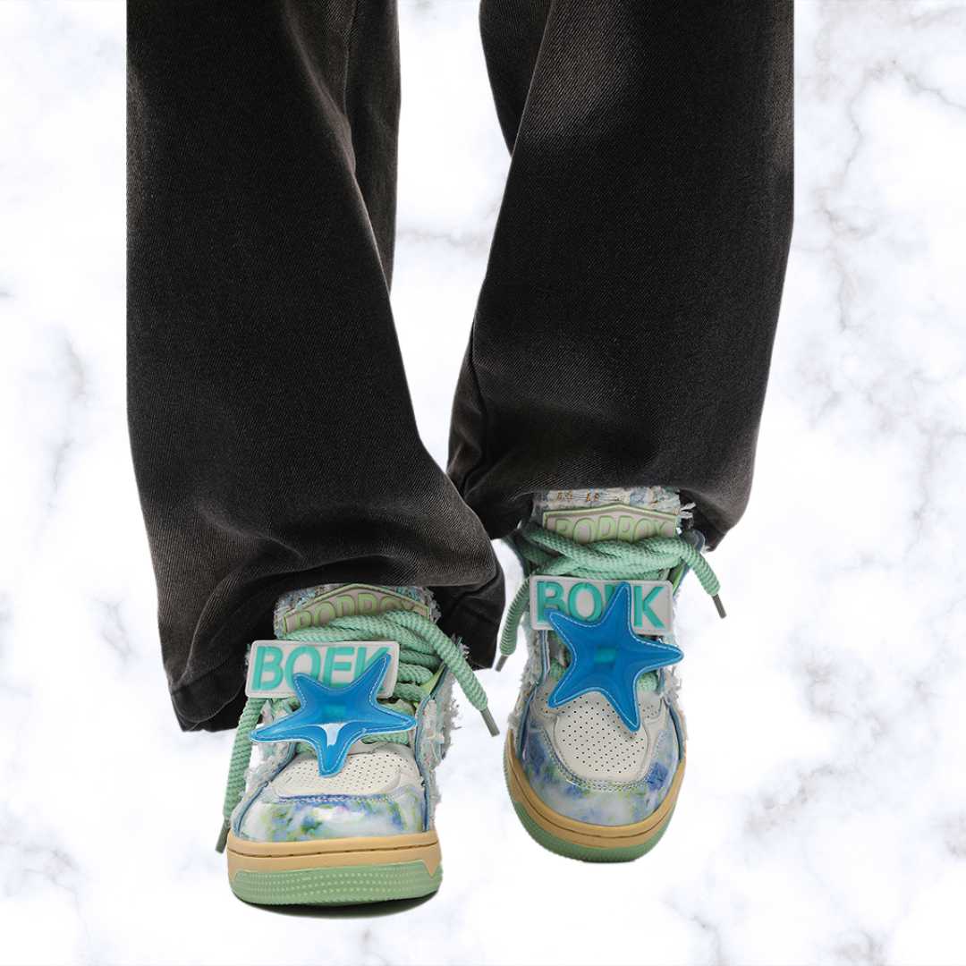 Unisex Designer Skateboard Sneakers – Luxury Low Vulcanized Streetwear Shoes, Hip Hop Style Trainers