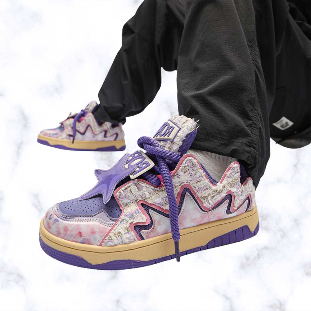 Unisex Designer Skateboard Sneakers – Luxury Low Vulcanized Streetwear Shoes, Hip Hop Style Trainers