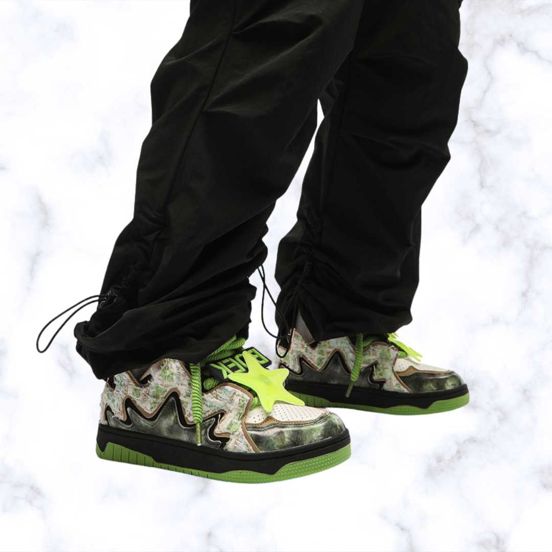 Unisex Designer Skateboard Sneakers – Luxury Low Vulcanized Streetwear Shoes, Hip Hop Style Trainers