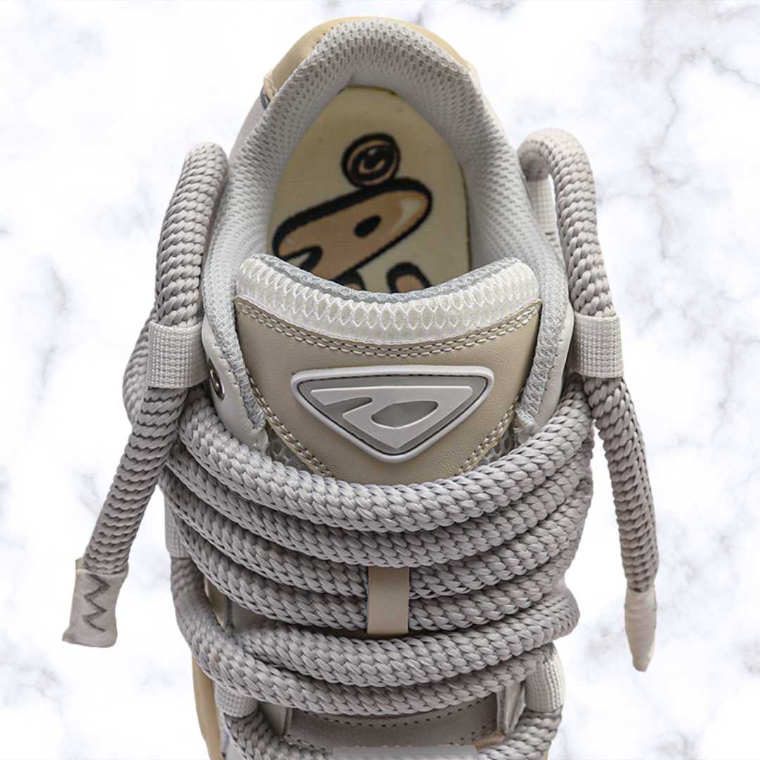 Unisex Designer Sneakers – Round Shoelaces, Anti-Slip Casual Shoes for Spring, Youth Fashion Comfort Walking Footwear