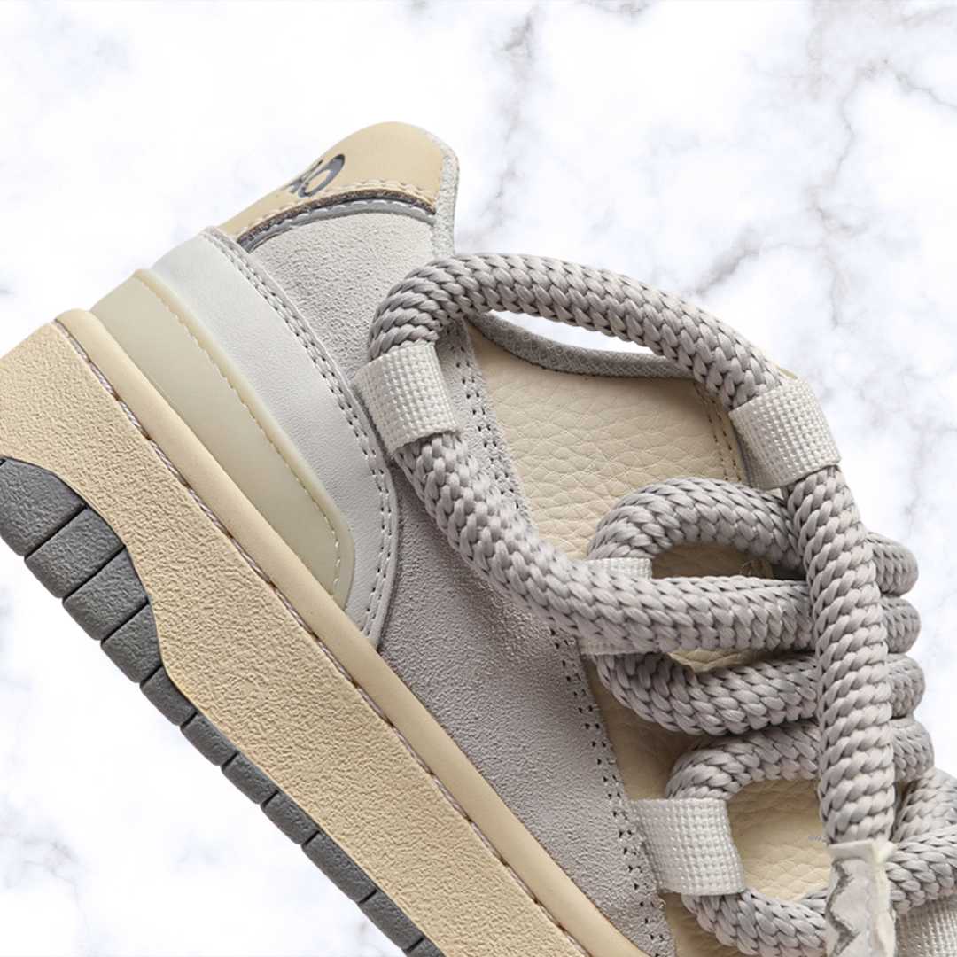 Unisex Designer Sneakers – Round Shoelaces, Anti-Slip Casual Shoes for Spring, Youth Fashion Comfort Walking Footwear