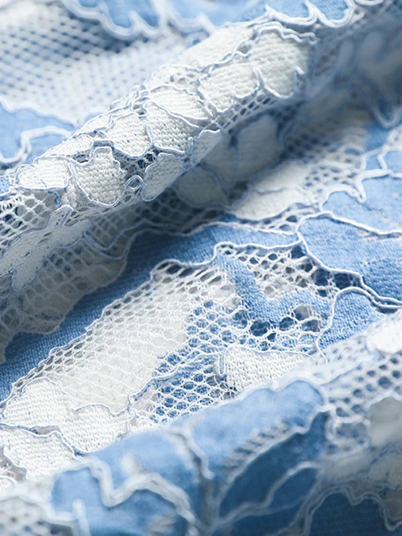 Elegant Women Dress – Spring Summer Luxurious Lace Party Dresses, Long Sleeve Formal Evening Clothing - VougeVampUK