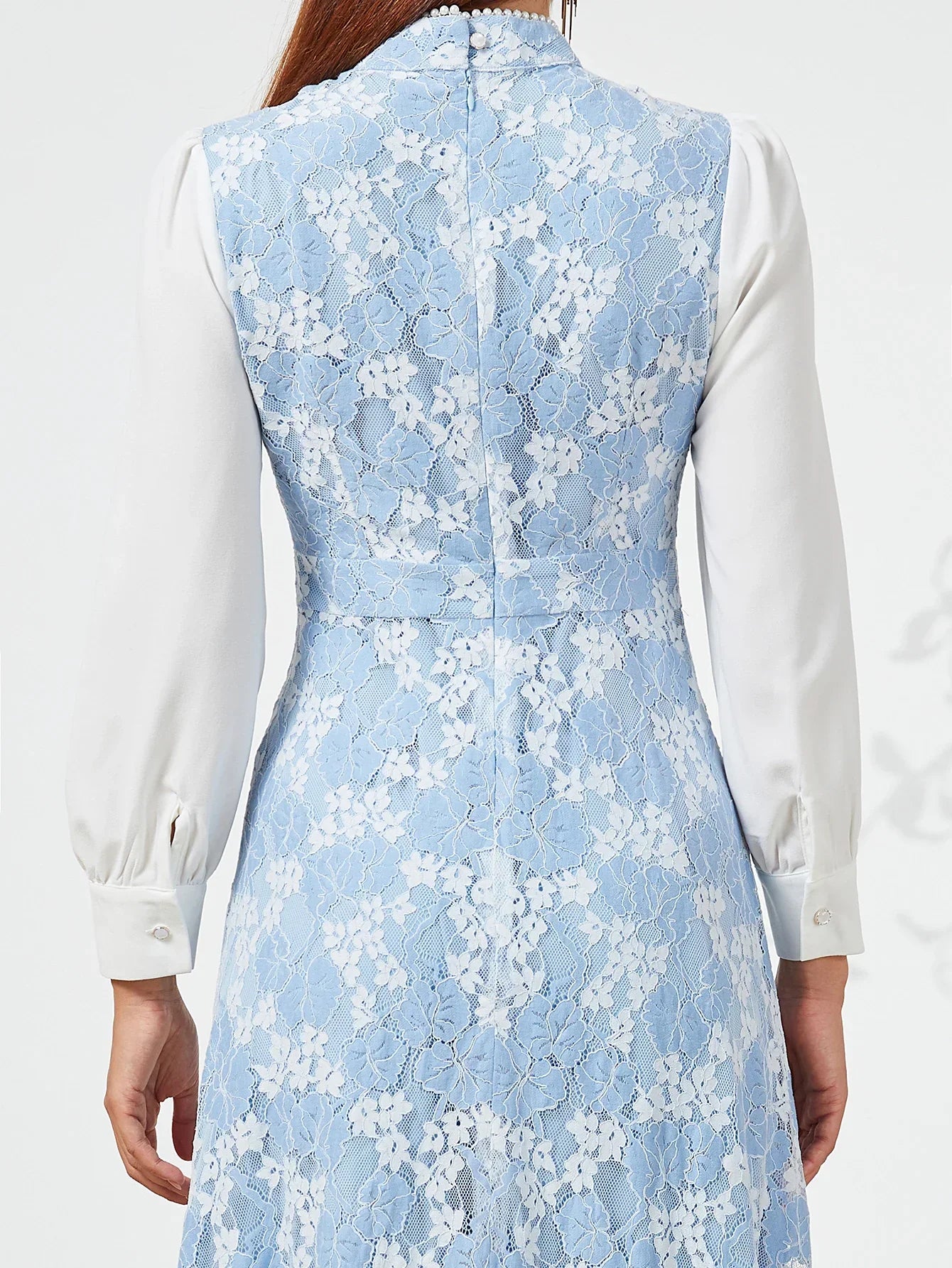 Elegant Women Dress – Spring Summer Luxurious Lace Party Dresses, Long Sleeve Formal Evening Clothing - VougeVampUK